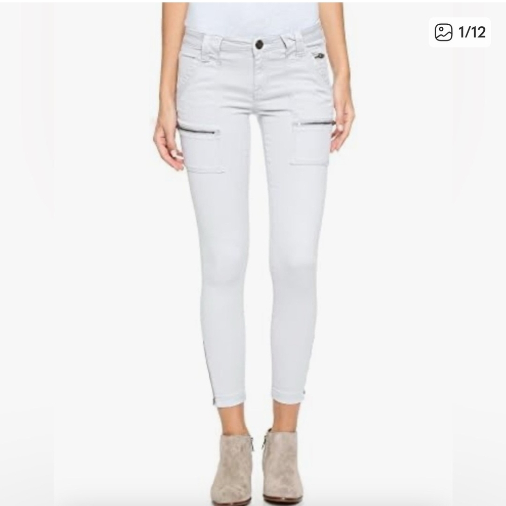 Joie Park Skinny Pants Light Blue Size 24